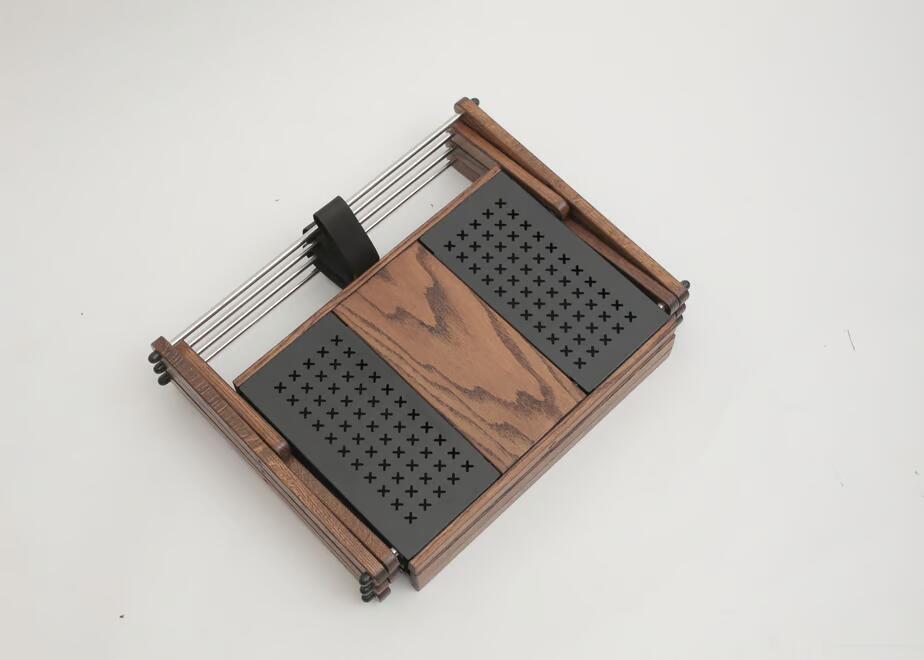 Iron & Wood 3-tier rack (W) - Image 3