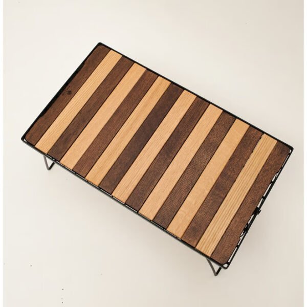 Alternative view of KURU-KURU Tabletop (Striped Pattern)