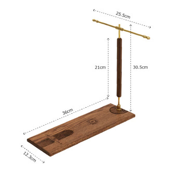 Alternative view of TENBIN (Tabletop Lantern Stand Balance)