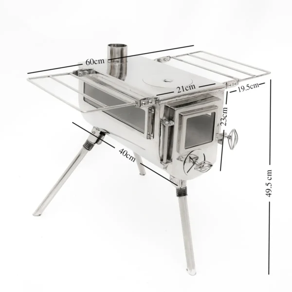 Alternative view of Woodlander - Wood Burning Tent Stoves Wholesale
